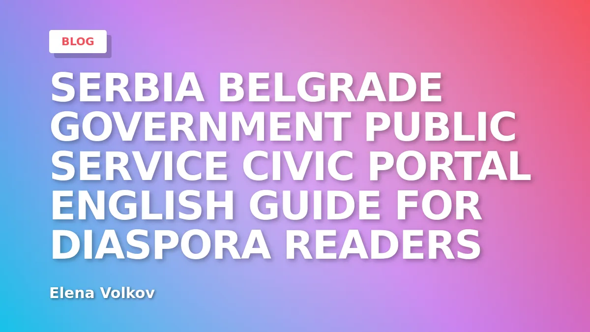 English Guide for Diaspora Readers